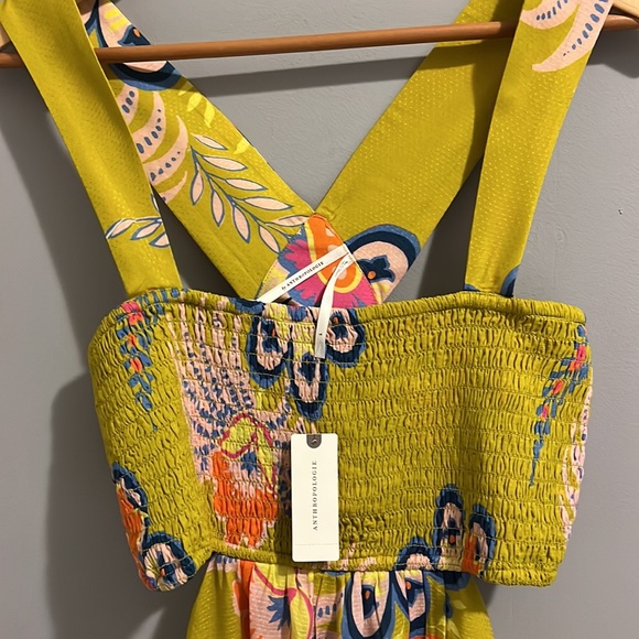 ❤️SOLD❤️ NWTS ANTHROPOLOGIE BANDEAU MINI DRESS (L) - Picture 9 of 12